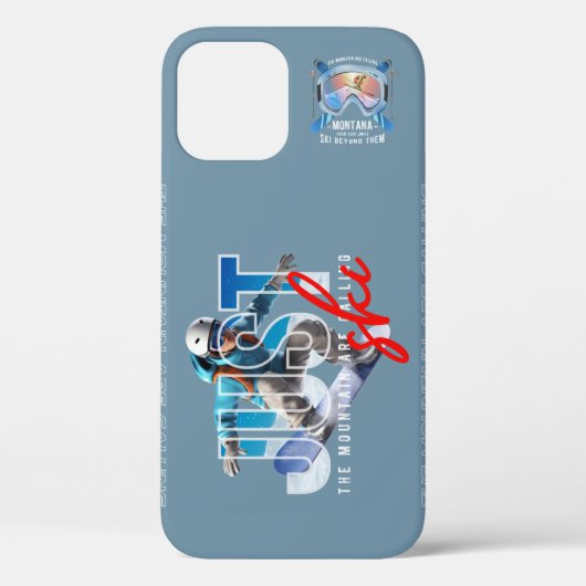 Gewoon skiën | Case-Mate iPhone case (Achterkant)