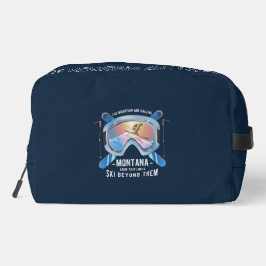 Gewoon skiën | toilettasje (Achterkant)