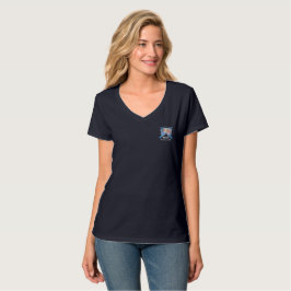 Gewoon skiën | V-hals voor dames T-shirt