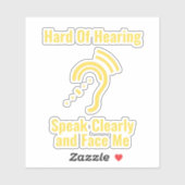 Gewoon Slechthorend Sticker (Vel)