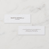 Gewoon Slim Professional Trendy Visitekaartje (Voorkant / Achterkant)