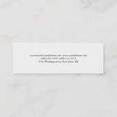 Gewoon Slim Professional Trendy Visitekaartje (Achterkant)