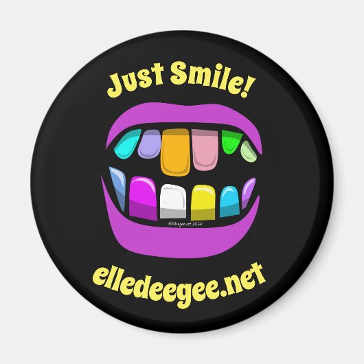 Gewoon Smile Logo Magnet (Voorkant)
