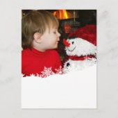 Gewoon sneeuwval... briefkaart (Voorkant)