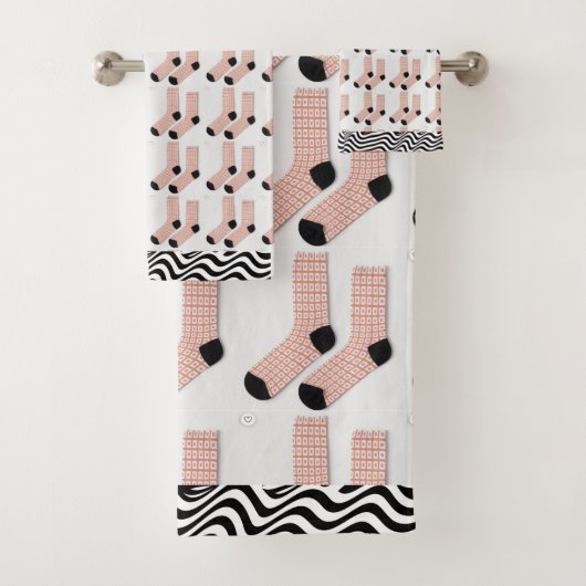 Gewoon Sokken Schattigee Kinder badhanddoek set Bad Handdoek (Insitu)