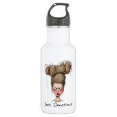 Gewoon, soms! Grappige slechte dag Waterfles (Voorkant)