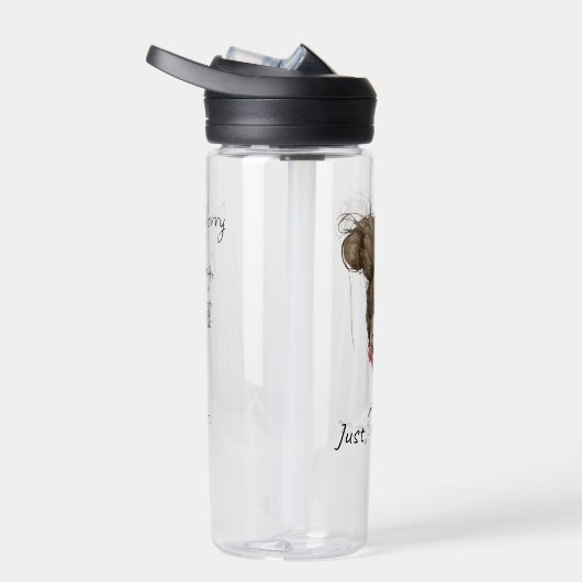 Gewoon, soms! Grappige slechte dag Waterfles (Rechts)