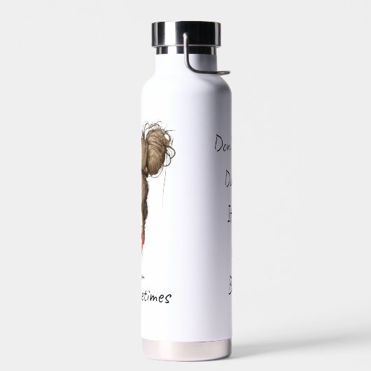 Gewoon, soms! Grappige slechte dag Waterfles (Links)