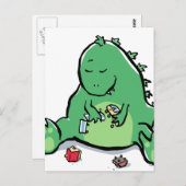 gewoon spelen - groot briefkaart (Voorkant / Achterkant)