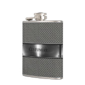 Gewoon staal heupfles (Links)