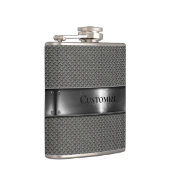 Gewoon staal heupfles (Rechts)