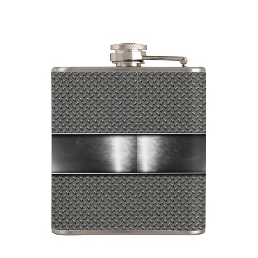 Gewoon staal heupfles (Achterkant)