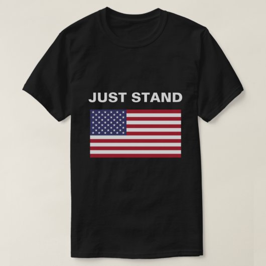 GEWOON STAAN T-SHIRT (Design voorkant)