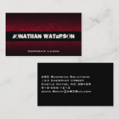 Gewoon stedelijk modern Visitekaartje (Voorkant / Achterkant)