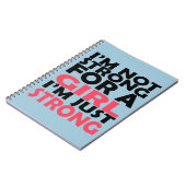 Gewoon sterk notitieboek (Linkerzijde)