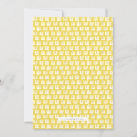 Gewoon stijlvol | Aankondiging Afstuderen | Wit (Achterkant)