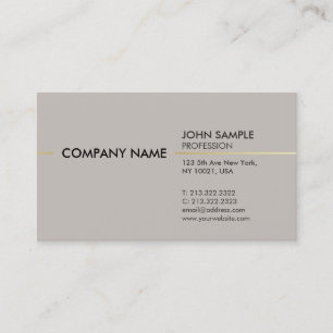 Gewoon stijlvol, modern, elegant design visitekaartje