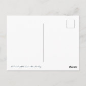 Gewoon stoppen door Hummingbird Briefkaart (Achterkant)