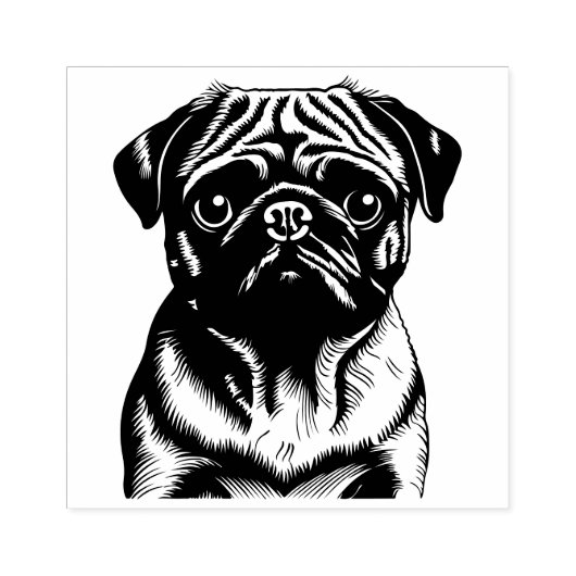 Gewoon stoppen rubberstempel (Afrduk)