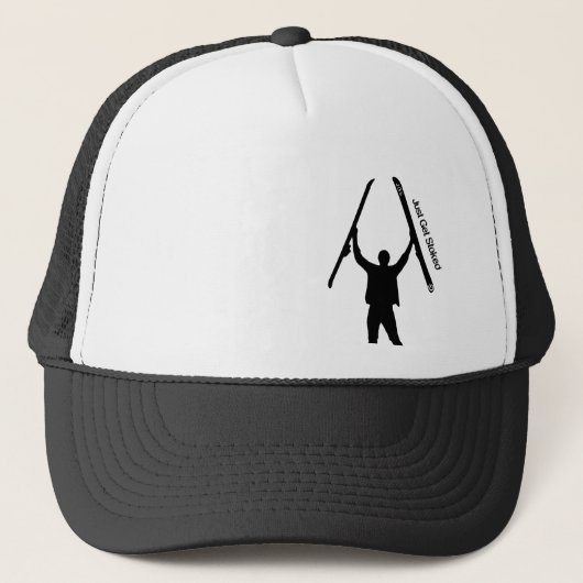Gewoon stoppen [ski] trucker pet (Voorkant)