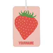Gewoon Strawberry aangepaste luchtverfrisser (Voorkant)