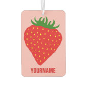 Gewoon Strawberry aangepaste luchtverfrisser (Achterkant)