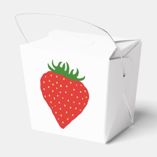 Gewoon Strawberry gunstboxen Bedankdoosjes (Achterkant)