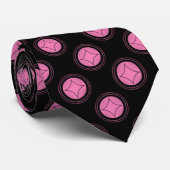 Gewoon Stropdas omdraaien, lichtroze (Opgerold)