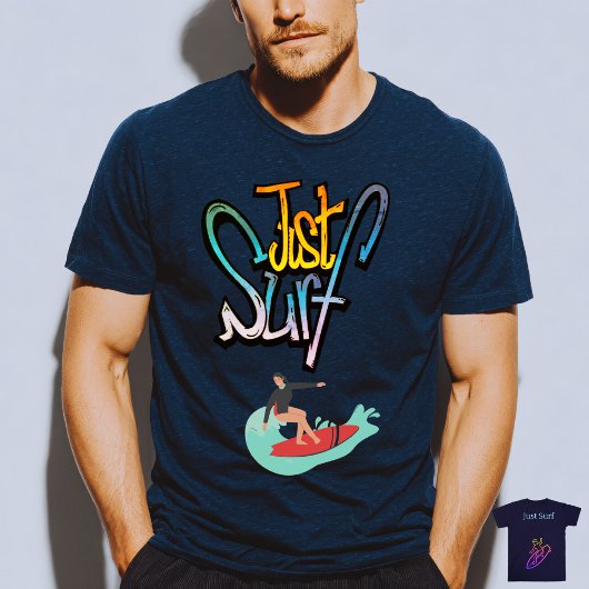 Gewoon Surfen en Genieten van de Golven  T-shirt