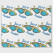 Gewoon Swim Cadeaupapier (Vlak)