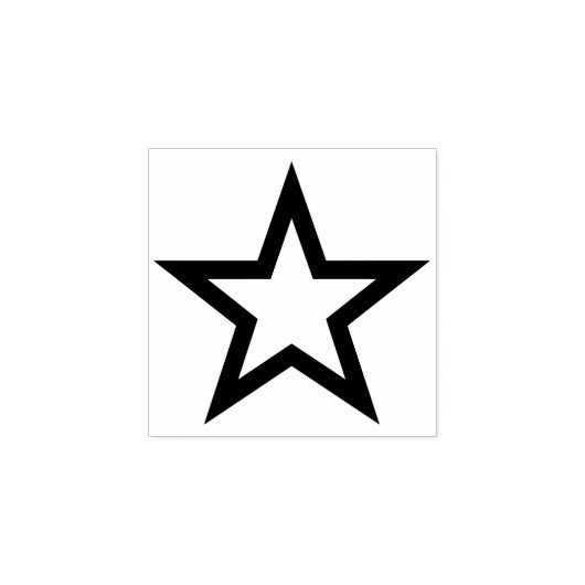 Gewoon Symbolen / Iconen - STAR overzicht + ideeën Rubberstempel (Afrduk)
