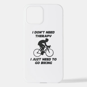 Gewoon T-Shirt gaan fietsen iPhone 12 Hoesje