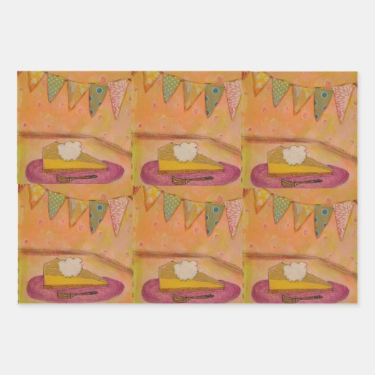 Gewoon taart inpakpapier vel (Voorkant 3)