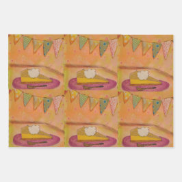 Gewoon taart inpakpapier vel