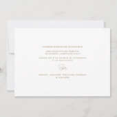 Gewoon Tan-Vrijgezellenfeest Kaart (Achterkant)