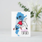 Gewoon Tango Made in Argentinië Briefkaart (Staand voorkant)
