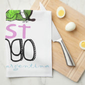 Gewoon Tango Made in Argentinië Theedoek (Quarter Fold)