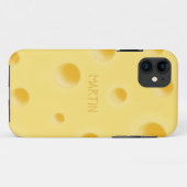 Gewoon te Cheesy! Aangepaste Zwitserse Cheese Case-Mate iPhone Case (Achterkant (horizontaal))