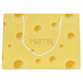 Gewoon te Cheesy! Aangepaste Zwitserse kaas groot Groot Cadeauzakje (Voorkant)