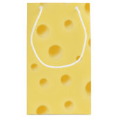 Gewoon te Cheesy! Aangepaste Zwitserse kaas klein Klein Cadeauzakje (Achterkant)