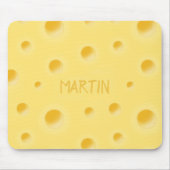 Gewoon te Cheesy! Zwitserse kaas - Gepersonaliseer Muismat (Voorkant)