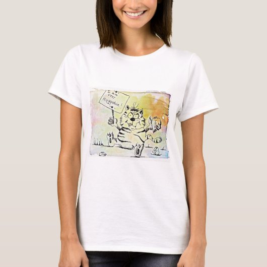 Gewoon te knuffelig t-shirt (Voorkant)