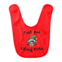 Gewoon te Schattige Elfen! Baby Girl Bib