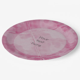 Gewoon Tegel keramisch oppervlak Roze alle tekst Papieren Bordje