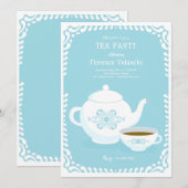 Gewoon thee uitnodiging (Voorkant / Achterkant)