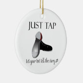 Gewoon tikken keramisch ornament (Rechts)