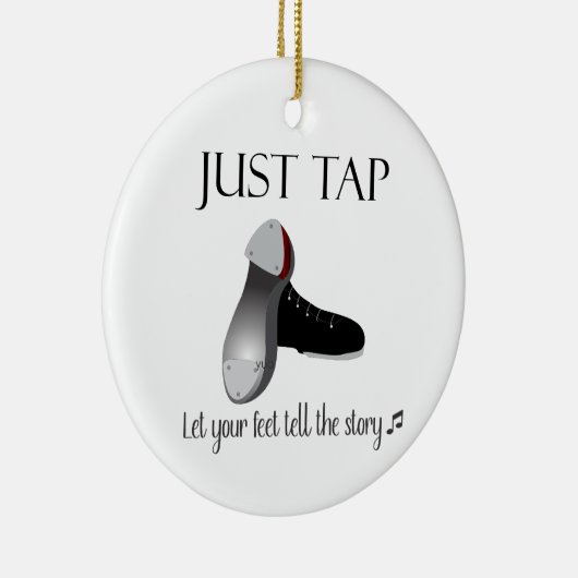 Gewoon tikken keramisch ornament (Rechts)