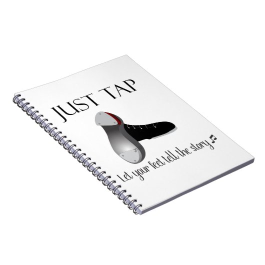 Gewoon tikken notitieboek (Rechterzijde)
