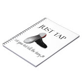 Gewoon tikken notitieboek (Linkerzijde)