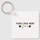 GEWOON TIKKEN | Zakelijke QR Codekaart MODERN EENV Sleutelhanger (Voorkant)